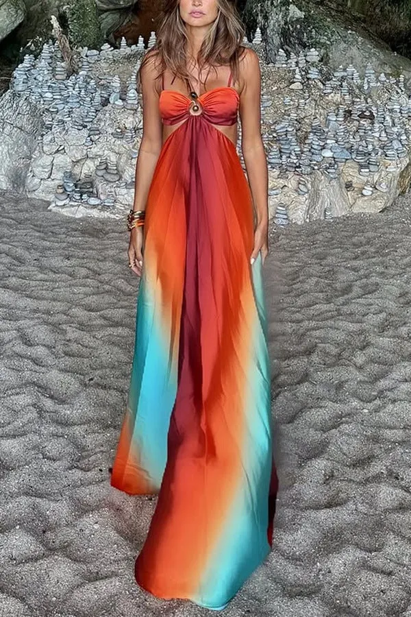 Solara Sunset Maxi Dress