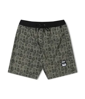 SWANS RUMINATION 18' SWIM TRUNK - BLACK SAGE