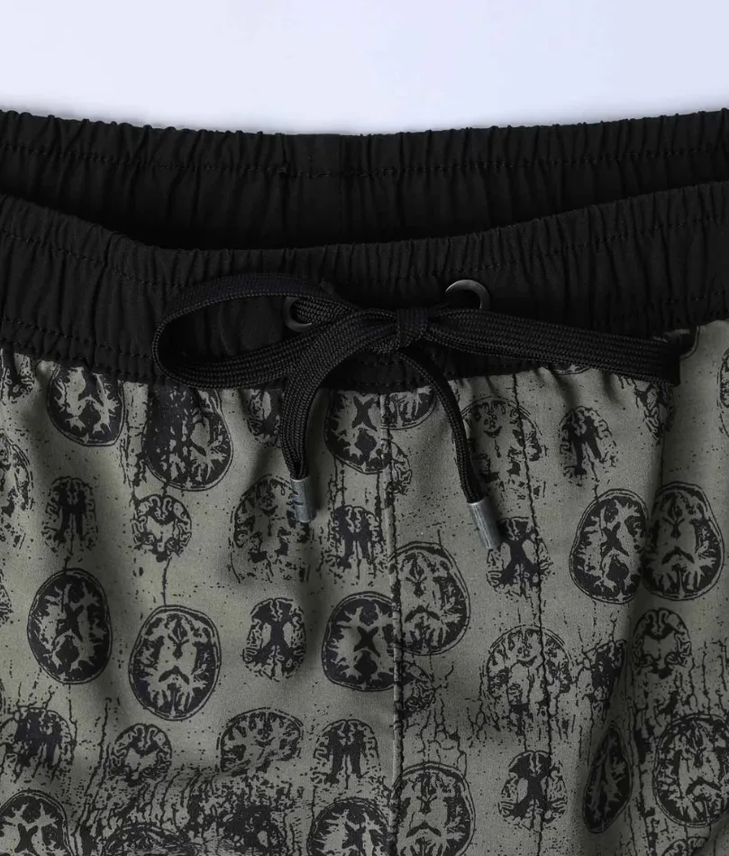 SWANS RUMINATION 18' SWIM TRUNK - BLACK SAGE