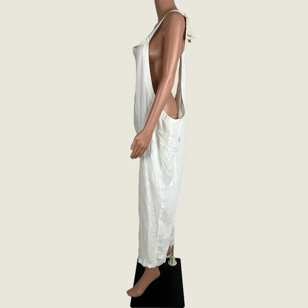 The Shanty Corp. Sleeveless Overalls Large