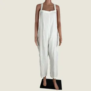 The Shanty Corp. Sleeveless Overalls Large