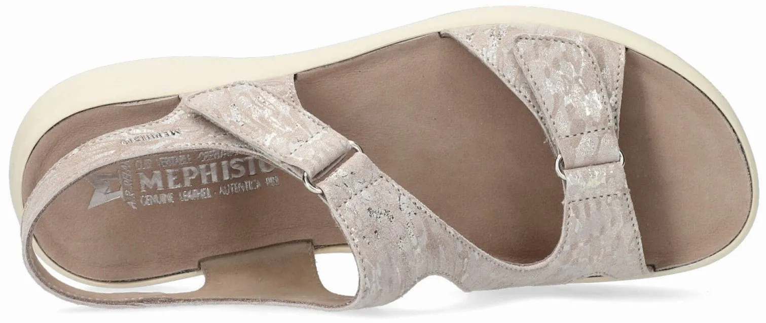 'Tiara' women's strap sandal - beige