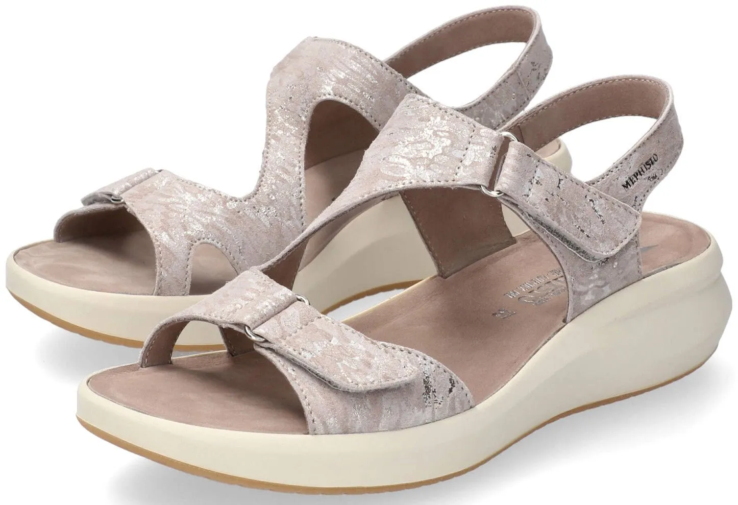 'Tiara' women's strap sandal - beige