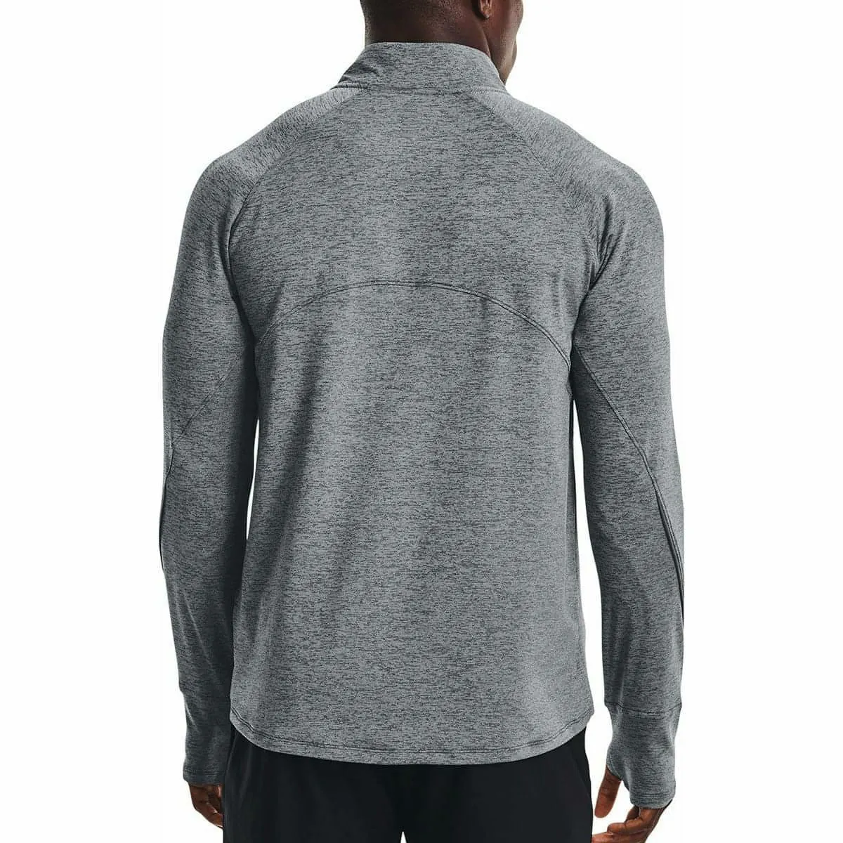 Under Armour Qualifier 2.0 Half Zip Long Sleeve Mens Running Top - Grey