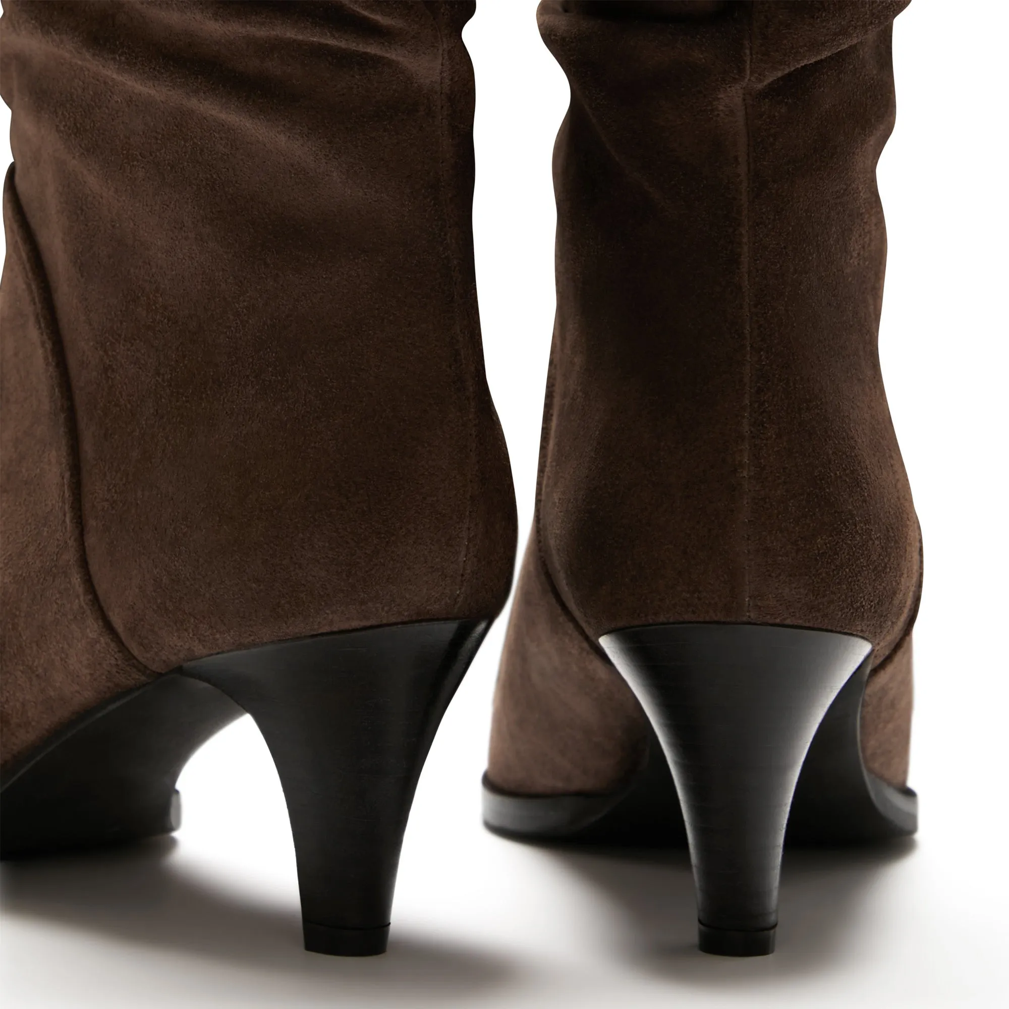 Vendôme Margot brown suede boots