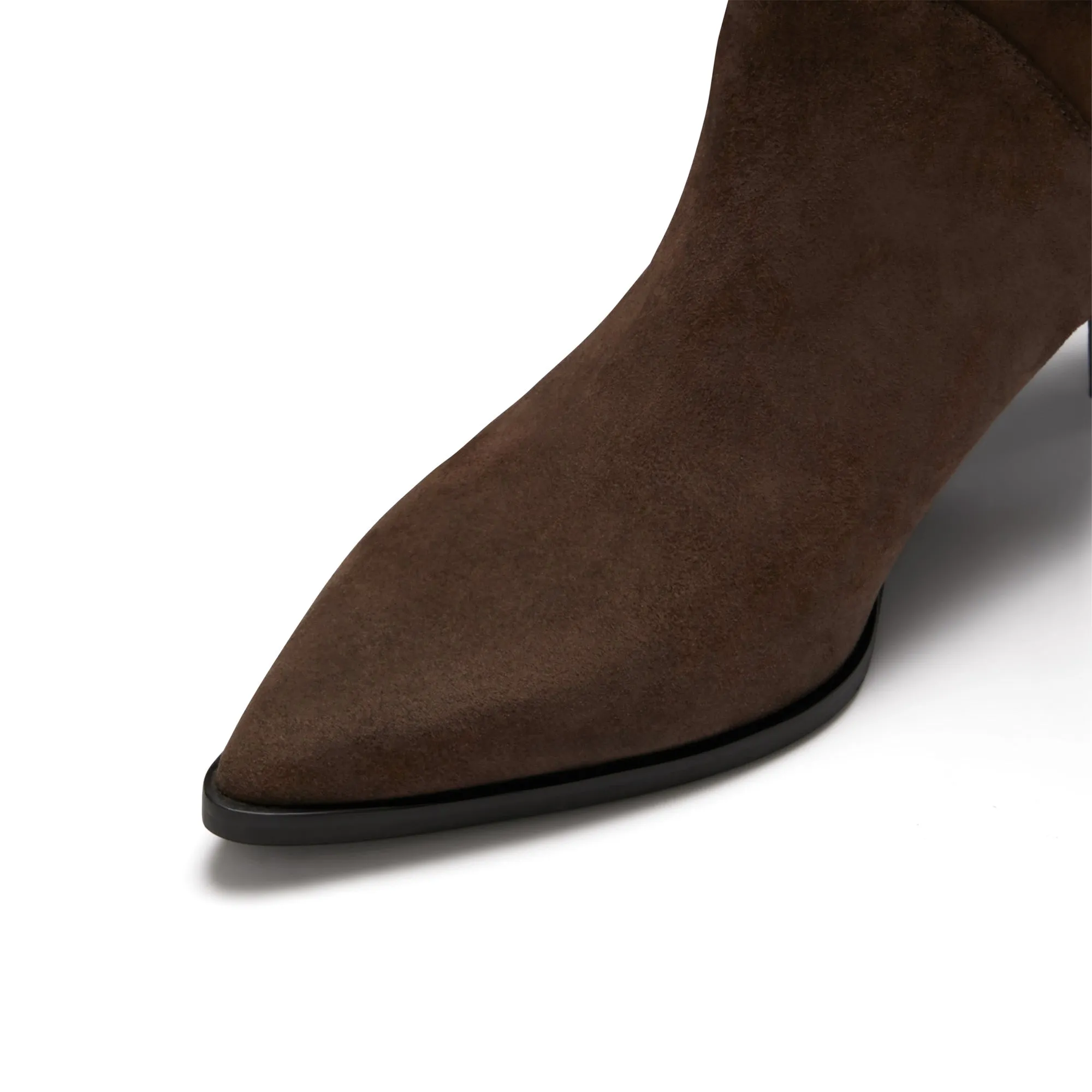 Vendôme Margot brown suede boots