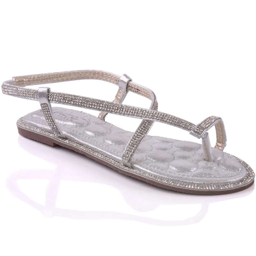Womens ‘Jinaya’ Strappy Open Toe Sandals