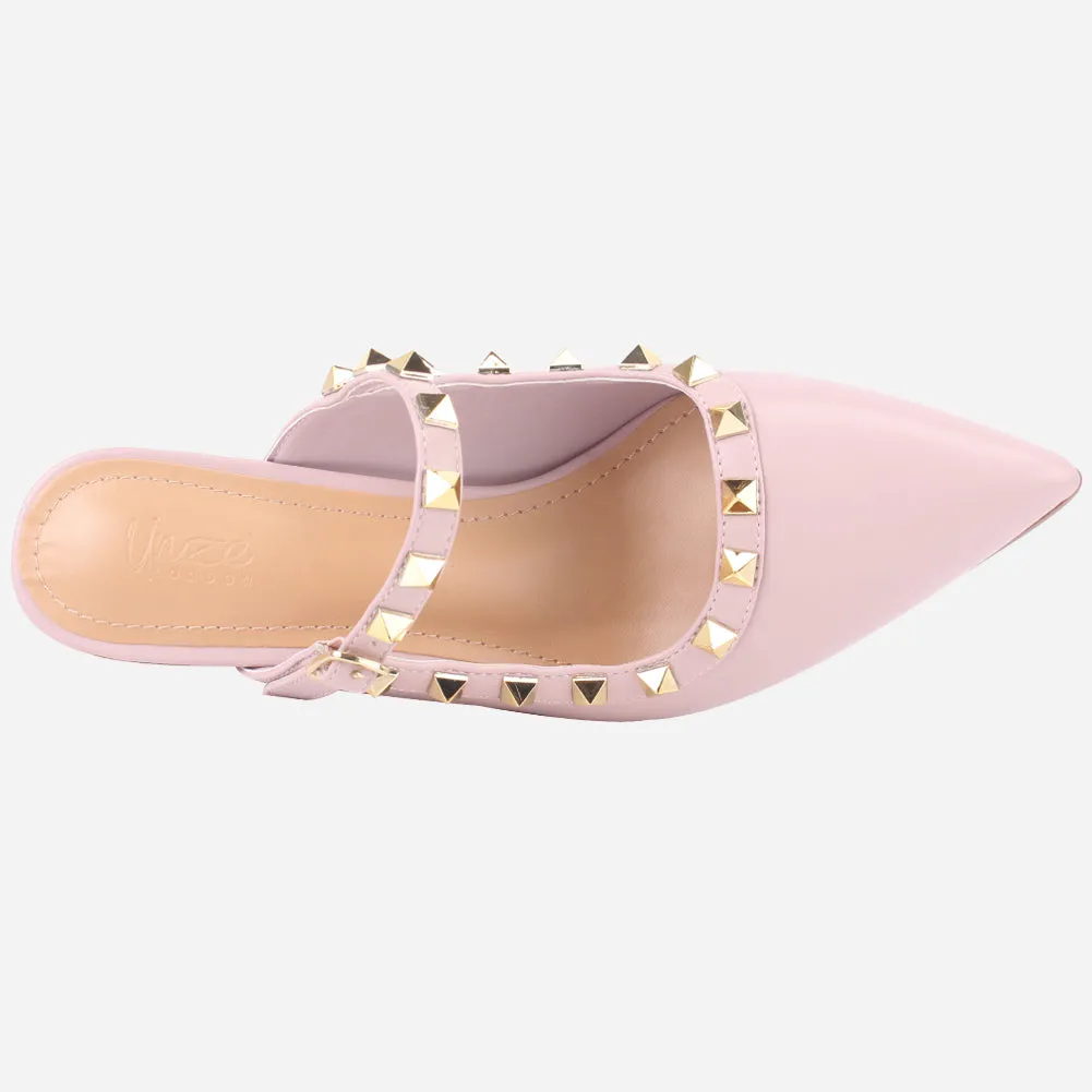 Women's "LIZA" Studs Accented Sandals